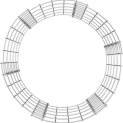 Kompost Ø50x50 cm galvaniserat stål
