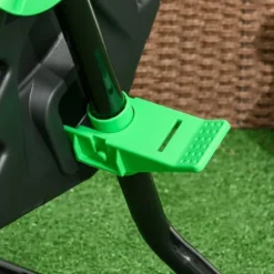 Kompostbehållare 65 L – roterbar snabbkompost, vädertålig plast 60×49×77 cm