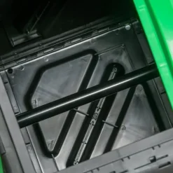 Kompostbehållare 65 L – roterbar snabbkompost, vädertålig plast 60×49×77 cm