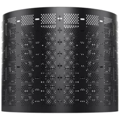 Kompostbehållare, 832,8 L, 335x90 cm, Svart, HDPE