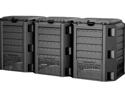 KOMPOSTBIN-MODUL COMPOGREEN 1200 L SVART - PP-IKSM1200C