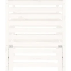 Komposterare - Living Kompostlåda vit 82,5x82,5x99,5 cm massiv furu
