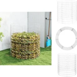 Komposterare - Living Kompost Ø100x100 cm galvaniserat stål