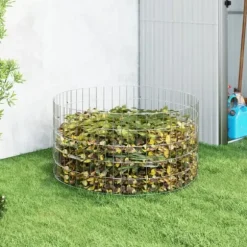 Komposterare - Living Kompost Ø100x50 cm galvaniserat stål