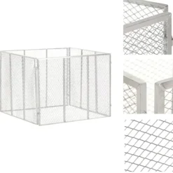 Komposterare - Living Kompost 100x100x77 cm galvaniserat järn