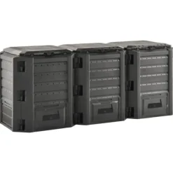 Komposterare - Living Kompostlåda svart 1200 L