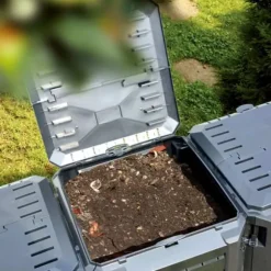 Komposterare - Living Kompostlåda svart 1600 L