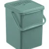 Komposthink 9L med kolfilter BIO mistelgrön