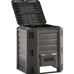 Kompostlåda svart 380 L