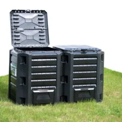 Kompostlåda svart 1200 L