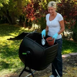 Komposttunna Lifetime Rotation 189 L 75 x 81 x 113 cm