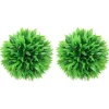 Konstgjorda buxbombollar - Inredning & Trädgårdsdekoration | Färg: Grön | Storlek: 30 cm | 2 st