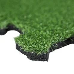 Konstgräs gummiplatta 30mm - Puzzle System mittpunkt