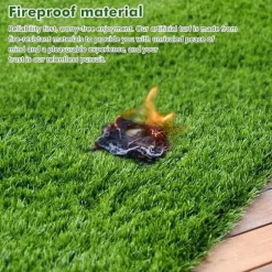 Konstgräsmatta 0.5x2m – Syntetiskt Gräs för Inomhus & Utomhus, Trädgård & Balkong