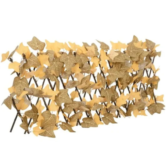 Konstväxt lönnlöv spaljé expanderbar orange 180x30 cm