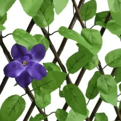 Konstväxt murgröna spaljé 5 st - Expanderbar väggdekoration | Färg: Grön | Storlek: 180x70 cm