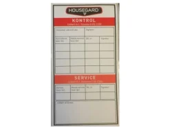 Kontrolletikett, pulversläckare 6kg