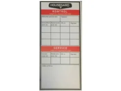 Kontrolletikett, pulversläckare 2kg