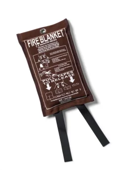 Kosta Linnewäfveri Brandfilt Mocka, Brun