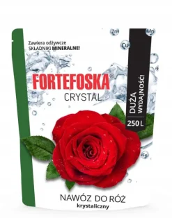 KRISTALLGÖDNING FÖR ROSOR FORTEFOSKA CRYSTAL 250G MYCKET EFFEKTIV