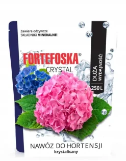KRISTALLGÖDNINGSMEDEL FÖR HYDRANSE FORTEFOSKA CRYSTAL 250G MYCKET EFFEKTIVT