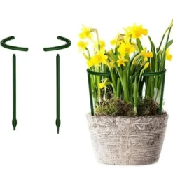 Krukstöd - Stöd för Växter & Blommor - 4 delar set - 24 cm