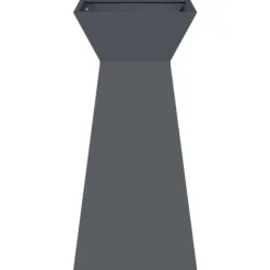 Kubiskt växtställ i antracit - Modern växtdisplay för inomhus & utomhus | Färg: Antracit | Storlek: 35x35x73 cm