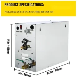 9KW ånggenerator för SPA-rum, digital display, 35℃-55℃, bastu, hem & kommersiell ånggeneratorsats.