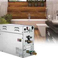 9KW ånggenerator för SPA-rum, digital display, 35℃-55℃, bastu, hem & kommersiell ånggeneratorsats.