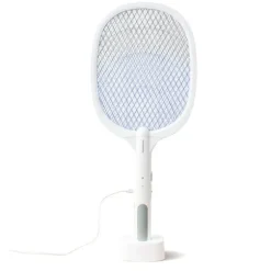 Laddad 2 i 1 Anti-insekt racket med UV-ljus Elecfly InnovaGoods LASER SKADDJUR FÖR TRÄDGÅRDEN