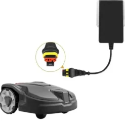 Laddare för Batteri 28V - Husqvarna - Automower 105/310/315X - Universell - Elektrisk - Svart