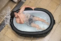 Lay-Z Glacial dip Isbad m/pump 152 x 92 x 71 cm