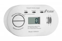 LCD-kolmonoxiddetektor K5DCO Kidde