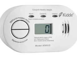 LCD-kolmonoxiddetektor K5DCO Kidde