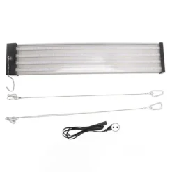 LED Fullspektrum Ljus Professionell 192 LED Hängande Växtlampa för Inomhusväxter 100‑277V EU-kontakt