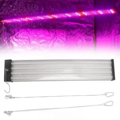 LED Fullspektrum Ljus Professionell 192 LED Hängande Växtlampa för Inomhusväxter 100‑277V EU-kontakt