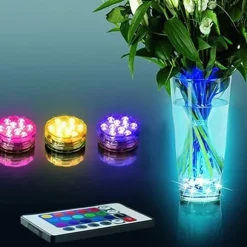 LED Ljus till bubbelbad, Pool, badkar. Vattentät, Water Candle