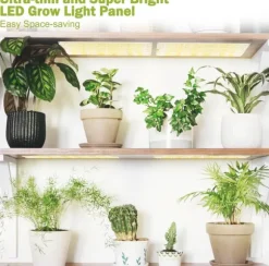 LED Ljuspaneler för Växter - EU Adapter