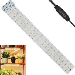 LED Odlingsljus med EU-Adapter
