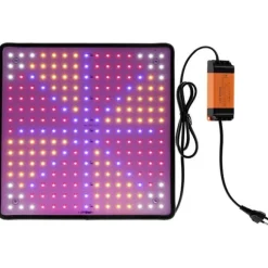 LED växtbelysning Odlingsljus 225 LED-pärlor rött/blått/vitt ljus