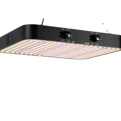 LED Växtlampa, Dubbel Läge, Fullspektrum Belysning,2000W Svart, EU