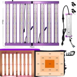 LED Växtlampa, Hög Effektivitet, Full Spektrum,EU, 480W