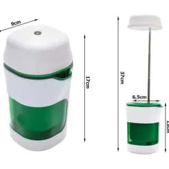 LED Växtlampa med Självvattnande Kruka – Fullspektrum Växtbelysning