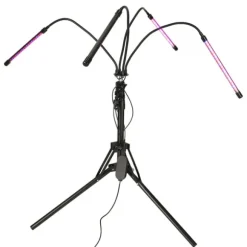 LED växtlampa panel med 4x80 LED