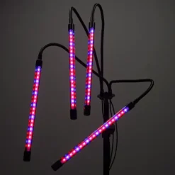 LED växtlampa panel med 4x80 LED