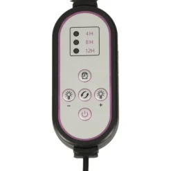 LED växtlampa panel med 4x80 LED