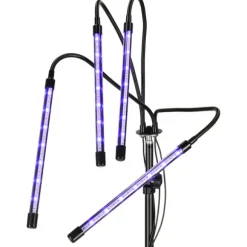 LED växtlampa panel med 4x80 LED