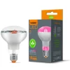 LED-lampa för växtodling VIDEX-E27-R80-9W-FITO