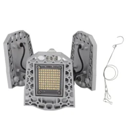 LED-odlingsljus för inomhusväxter - 297 LED-lampor, vikbar design med tre blad - Idealisk för växthus och suckulenter - 100-277V