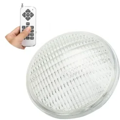 LED-poolljus Färgglad inbäddad undervattenslampa för förtjockat glas för Par56 Ljuskälla 25W 2500LM